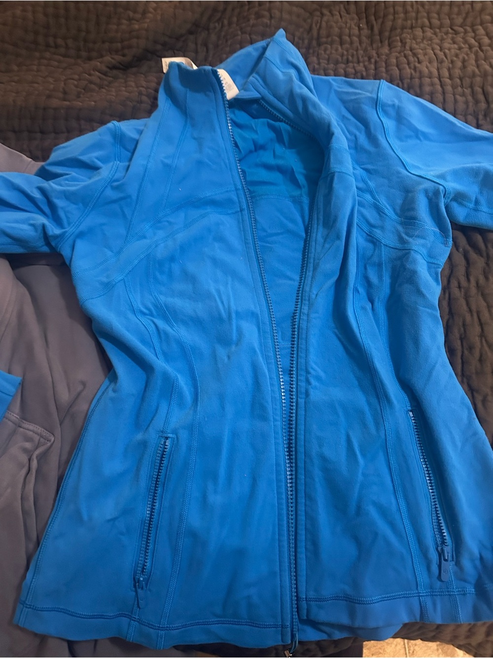 lululemon athletica Electric Blue Full-Zip Utility Jacket